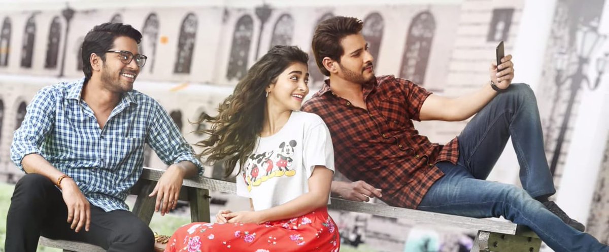 giridharGD's tweet photo. This pics mind blowing 
Day by day building curiosity inn mee 😍😍😍
@urstrulyMahesh  did u hv any option like pausing age 🤣 u seems still 25+ 
@hegdepooja  waiting fr comments on MB #MaharshiFirstSingleToday #Maharshi https://t.co/ooTlfVlZWg