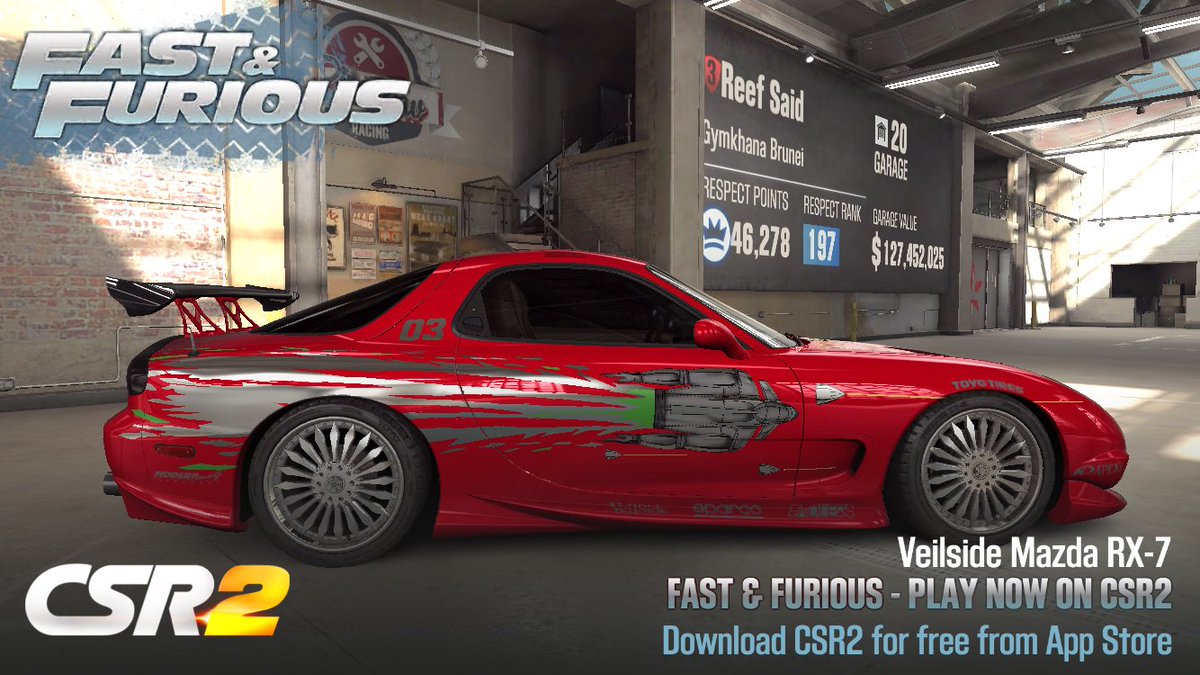 ReefSaid's tweet photo. Check out my Veilside Mazda RX-7 in CSR2.
https://t.co/cMO3zPygF9 https://t.co/yjWOCz1cTM