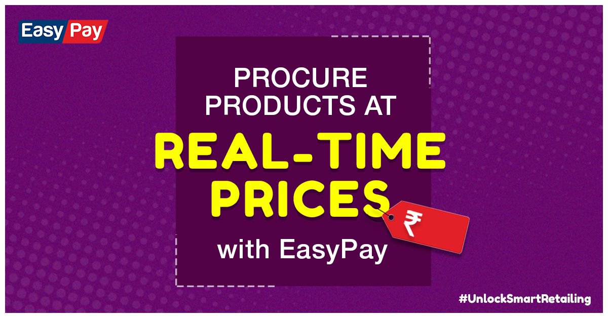 EasyPay_India's tweet photo. With #EasyPay get real-time prices of the products and offer updates and stay ahead of the competition.

To know more, visit https://t.co/kW9wKu8FNN

#UnlockSmartRetailing #EasyPayServices #InventoryManagement #BusinessSolution #OrganizedRetailer #KiranaStore #GroceryShop https://t.co/dEltkLrrVd