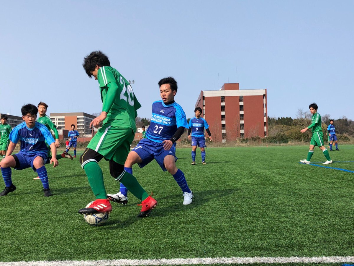 kindai_soccer's tweet photo. 【TRMの結果】
3月29日(金) vs.金沢学院大
1本目 0-0
2本目 2-1（服部、笹島）
3本目 0-2

今日は新入生も参加してくれました！明日も金沢大学で練習試合があります。サッカーが出来る用意があれば試合にも出場できるのでぜひ。見学だけでも大丈夫です！
3月30日(土) 10:15 キックオフ
vs.小松市立高校 https://t.co/cqhfcQOkM9