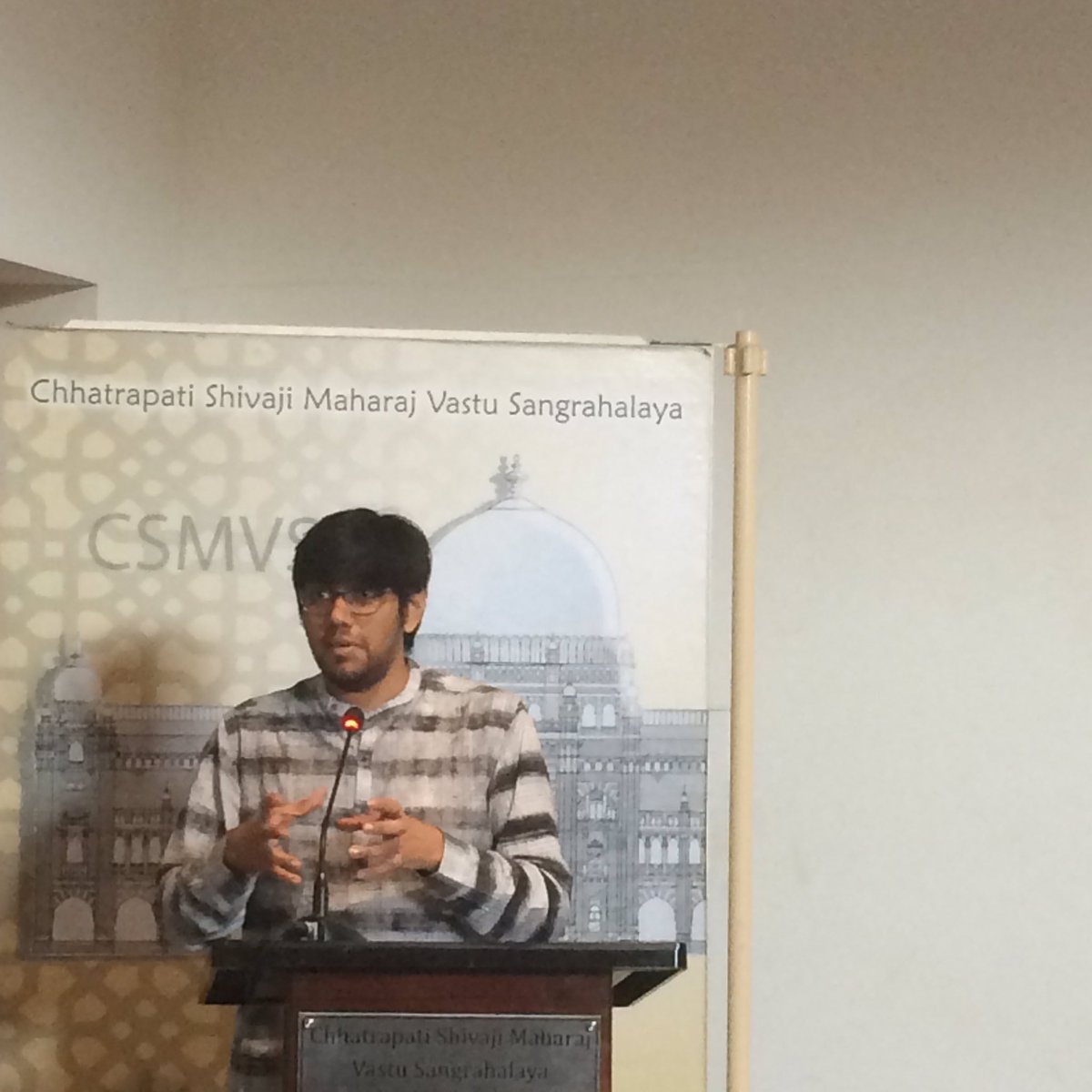 #itpmumbai participants are hearing from Heritage Architect &amp; Access Consultant Siddhant Shah, who is highlighting the importance of #inclusion and #museumaccess for the projects developed this week. #accessforall #museumsforall #luseumzducation #kidsinmuseums <a href="/CSMVSmumbai/">CSMVS</a> #bmitp