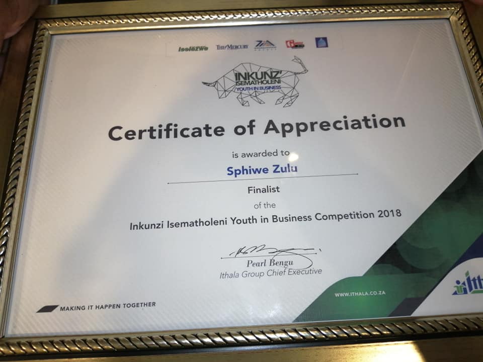 CSE_DBN's tweet photo. A huge congratulations to our incubatees Mphendulo Makhanya and Siphiwe Zuma for raising our flag high yesterday at @MyIthala Business Achiever Awards🤗🤗🤗
#Entrepreneurship #EverySmallBusinessCounts #CentreForSocialEntrepreneurship https://t.co/jnnypgNNmq
