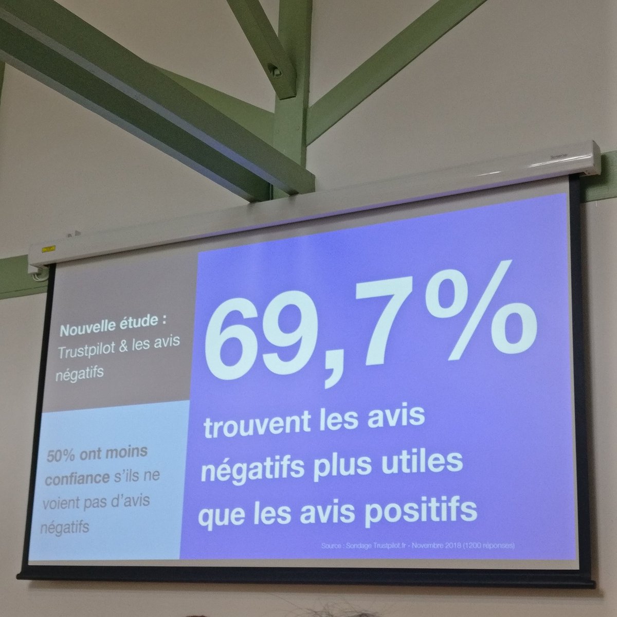 Les avis négatifs, c'est positif ? Cette conf de <a href="/Trustpilot/">Trustpilot</a> méritait mieux qu'un atelier ! #seocamp