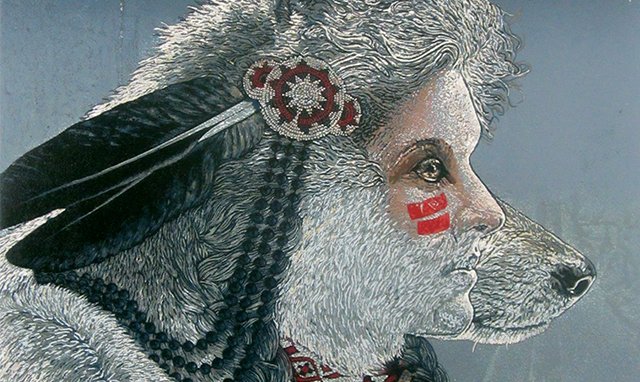 Don't forget 'Lupercalia' will open at Adelaide Central Gallery  on Tuesday, April 2 at 6pm. Don't miss it!

image: (detail) Jazmina Cininas, Kee-On-Ee Was A Trail Blazer For Her Kind, 2012, reduction linocut print on BFK Rives 300 gsm, image size: 61.6 x 56 cm.