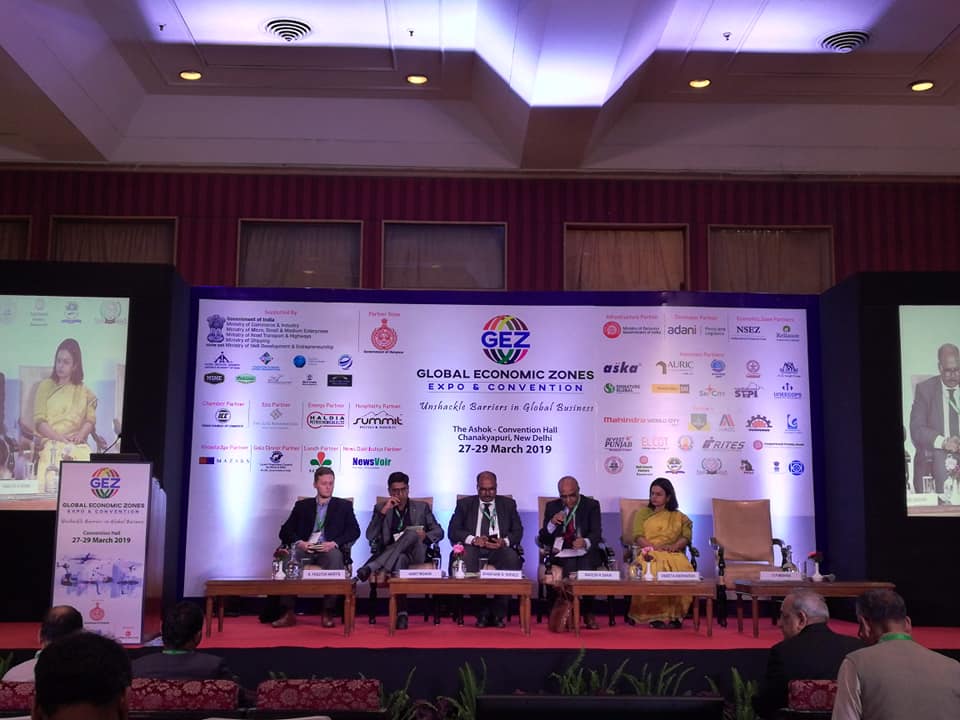 GEZExpo's tweet photo. Mr. Harit Mohan, CEO &amp; Founder, Signicent Information Solutions LLP India sharing his valuable insights on 'IPR - A Skill at the Heart of Economic Zones' https://t.co/rsrCBds7X1