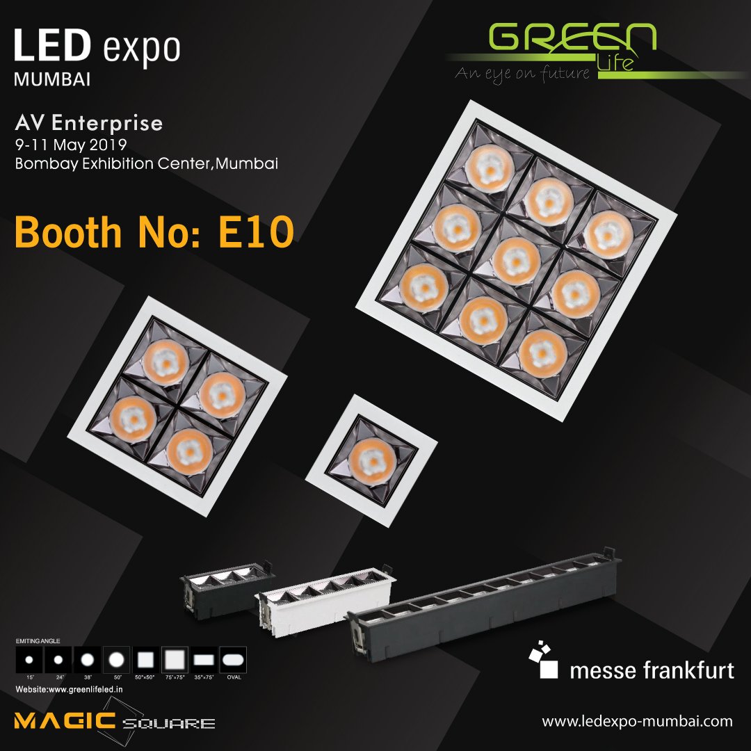 LEDExpoIndia's tweet image. #ExhibitorHighlight
A V Enterprise is renowned for its #LED Lights, Home Bulbs, LED Lighting Products &amp;amp; accessories.
The leading names of the #LEDIndustry will be at #LEDExpoMumbai
To discover more, visit:  bit.ly/ledexpo-mumbai
#MesseFrankfurtIndia #LEDTechnology