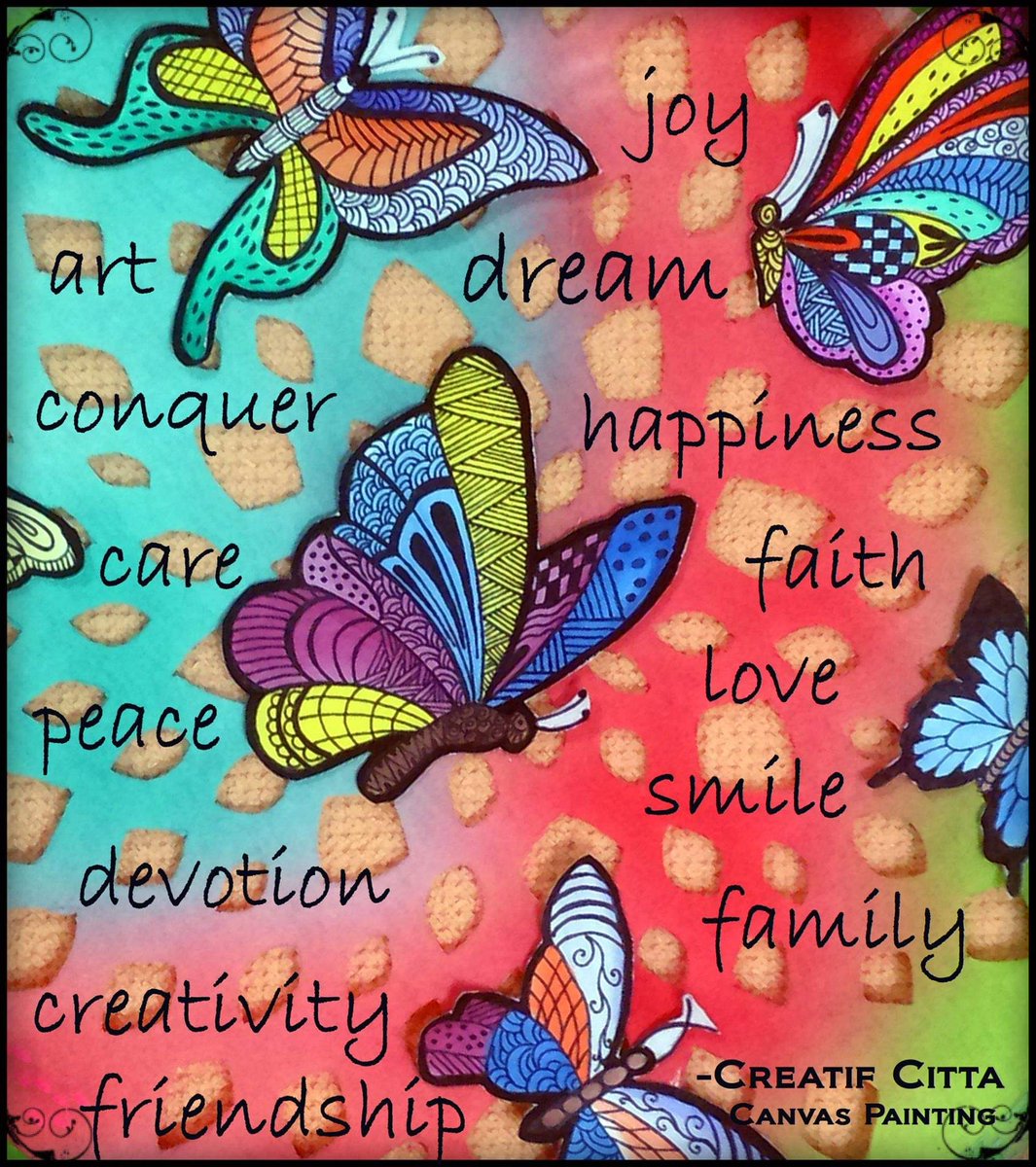 creatifcitta's tweet photo. Life is a DOODLE... live yours in COLOR
#CreatifCitta #doodling #doodleart #butterflydoodling https://t.co/6RxL7rnHLQ
