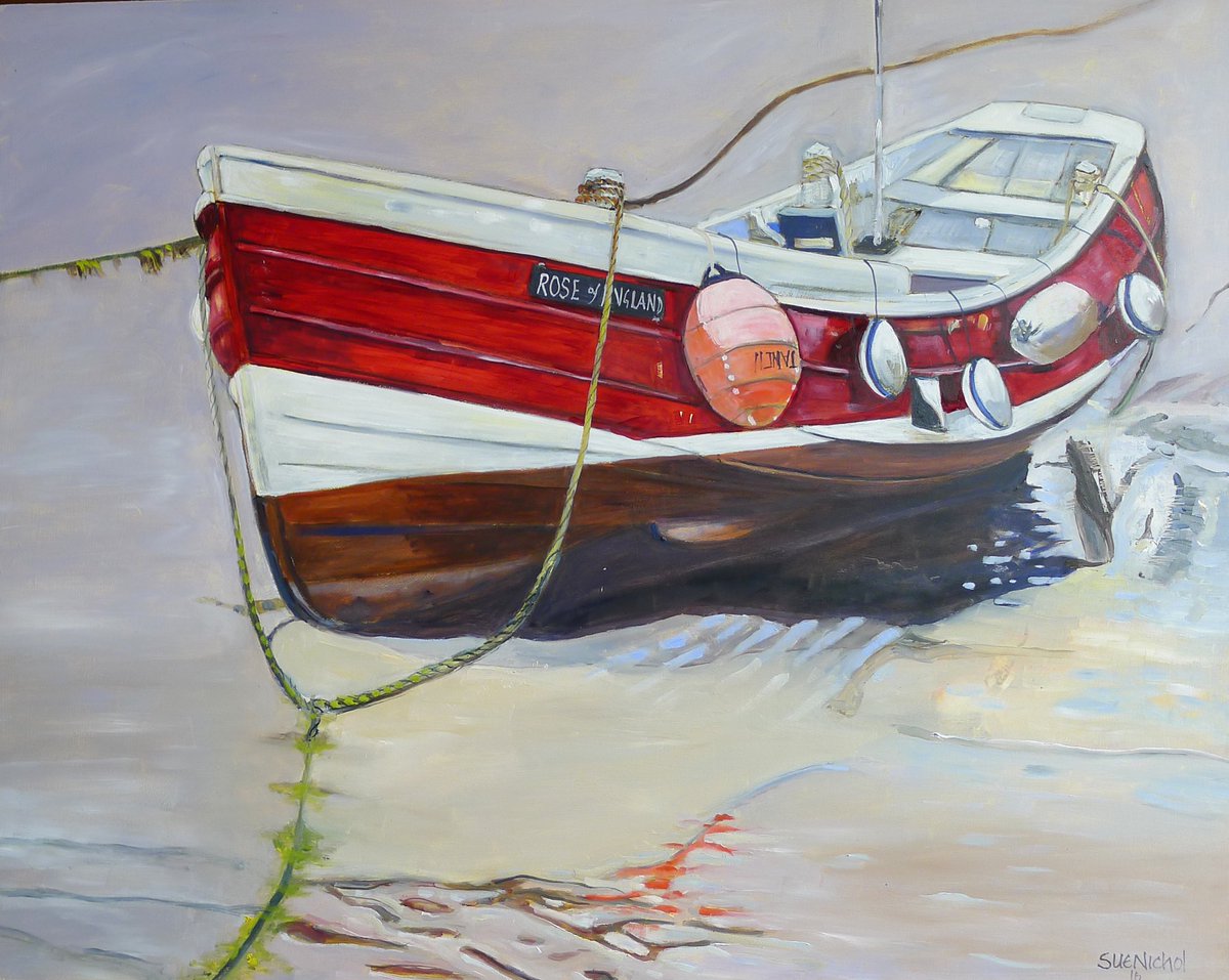 staithesartist's tweet image. #marchmeetthemaker Day 29 #mostdifficult Big paintings showing all the cottages in Staithes, painting cobles, pen and ink drawings and Lino cuts as you have to reverse the image. I like the challenge though. It is like working out a problem. Nice when you get to the end.