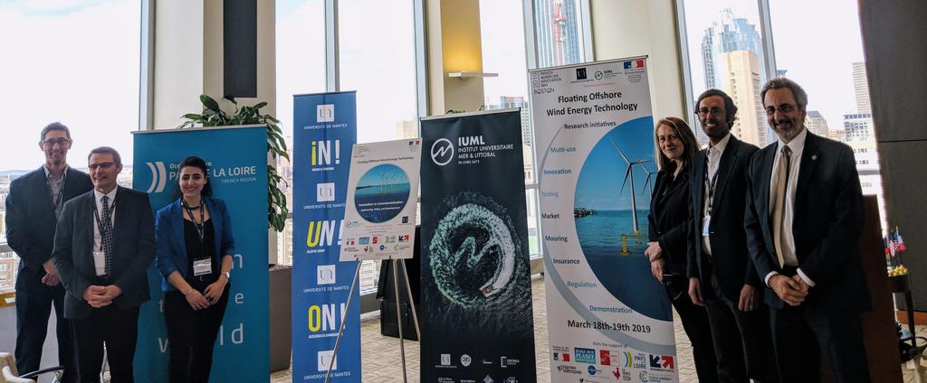 “Northeastern University,” buff.ly/2HYlRpk
Les grands enjeux à l'horizon 2030 de l' #EolienFlottant : développement de la technologie et #acceptabilite ! 
#FrenchAmericanInnovationDay #Boston2019