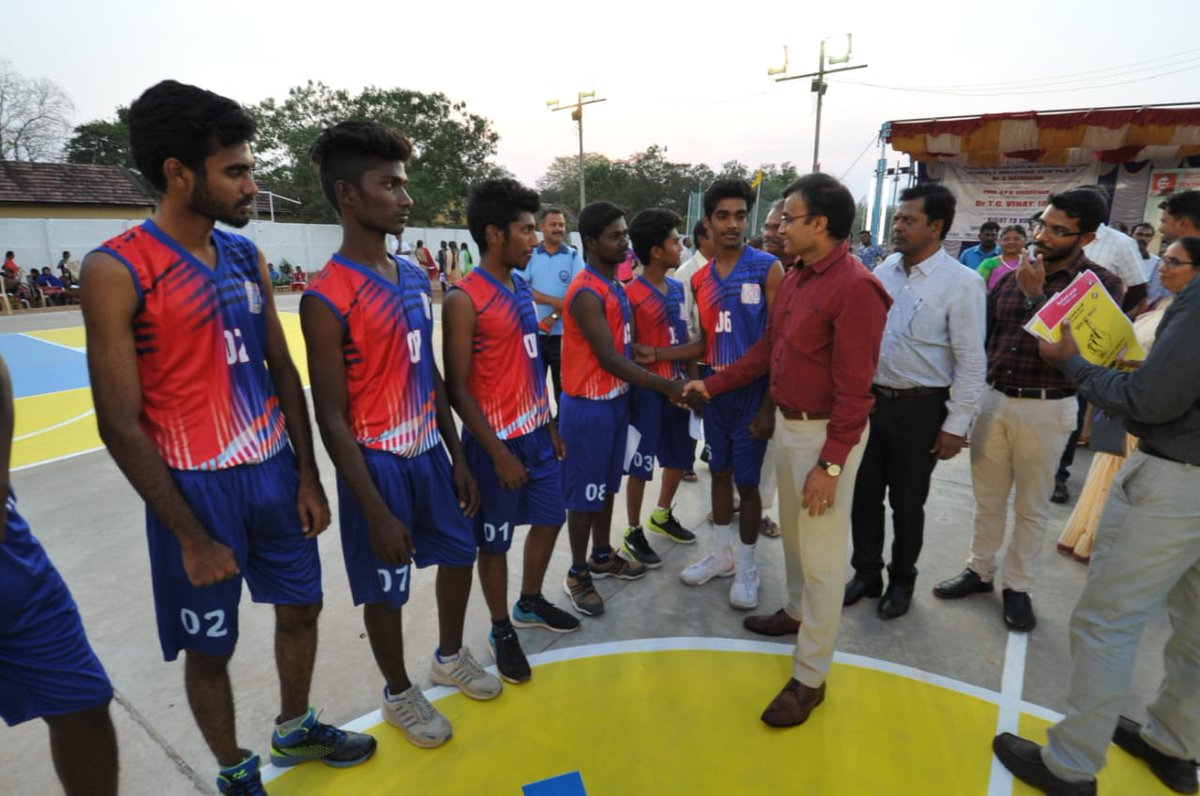 collrdgl's tweet photo. #SVEEP diaries-- Sports is a perfect medium to reach young voters.@collrdgl inaugurating an inter college basketball and volleyball tournament #ECI @ECISVEEP #voteyouth #firsttimevoters @AnuSenapathy @snehadivakaran https://t.co/o7IK43hHt5