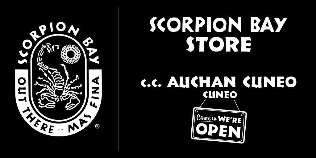 ScorpionBay1987's tweet photo. Dal 30 Marzo siamo anche al C.C. Auchan Cuneo (CN)! #unusualway87 #newopening #store https://t.co/PthufyTqgu
