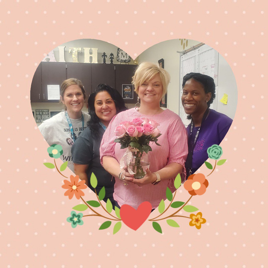 xiodumas's tweet photo. The Counselor Squad @KaiserKISD is so grateful for our wonderful AP's Mrs. Perez and Mrs. Murphy! We appreciate all they do for our students and staff! #APWeek2019 #kaiseronthemove #Promise2Purpose https://t.co/HEayDTcPN6