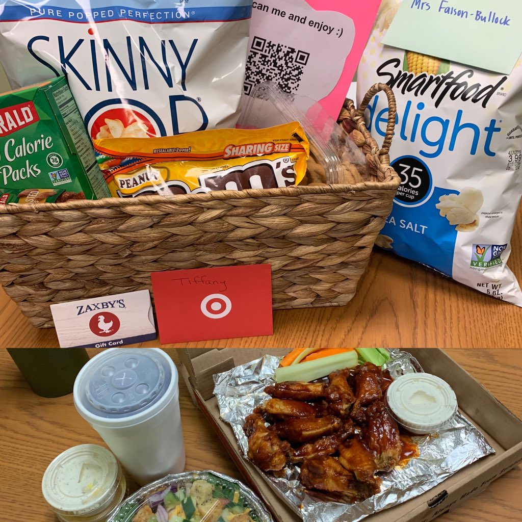 TiffanyFBulloc2's tweet photo. When you wake up everyday, even on your toughest day and say you love your job, you’re pretty lucky! @kgrigg29 @BaileywickWCPSS you rock!! Thanks for showing me some love ❤️ and showering me with all of my favorites. @BCarlyle14 ❤️🎥#APWeek2019 https://t.co/GEmvmgklXN