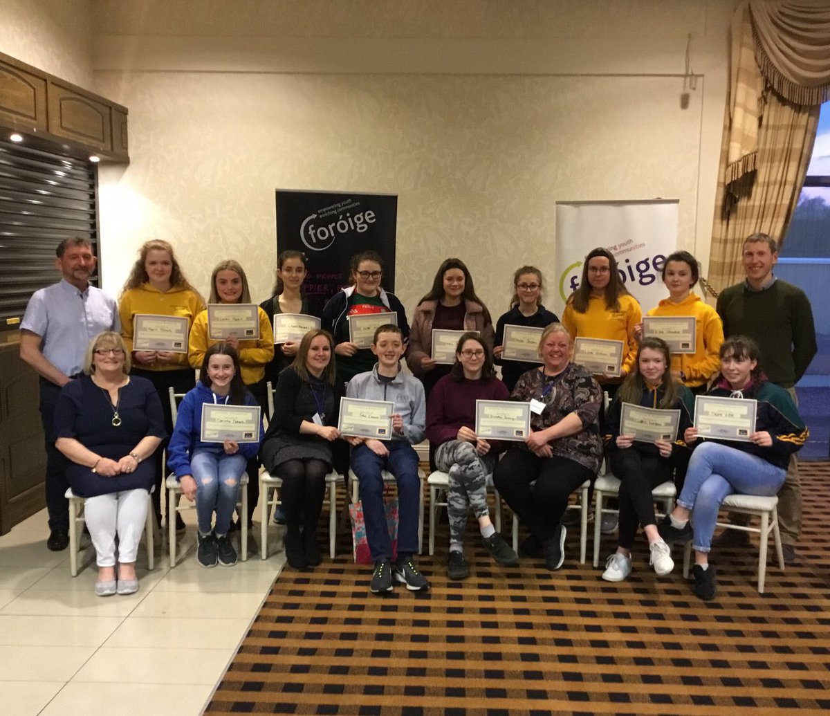 Well done to all the #MayoForoige #bakers for taking part in the county final this week. Congratulations to John Cannon from Axis Youth Space and Jessalyn Jennings from Brickens #Foróige on getting through to the next stage of the event. <a href="/Aldi_Ireland/">Aldi Ireland</a> <a href="/Foroige/">Foróige</a>