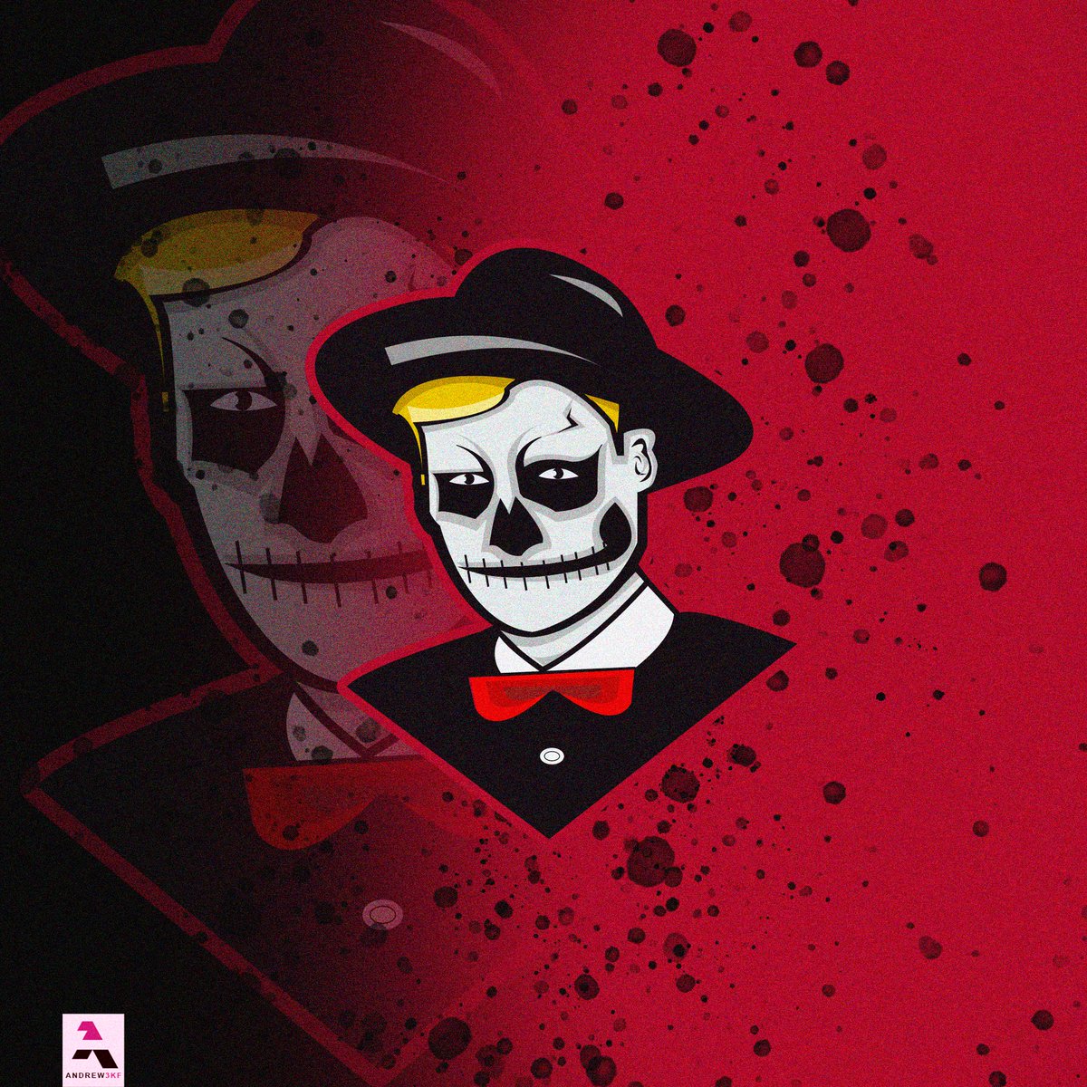 Andrew3kf's tweet photo. Mascot logo for sale!

"Elegant zombie"

All support are appreciated!

#illustrator #ideasesport #mascotlogo #design #Icon #logomark #zombie #Allsupportareappreciated #forsale #clients #art #ArtLovers #esportsfi #eSports https://t.co/xccavjRmiU