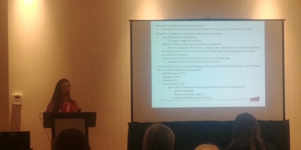 1_2991's tweet photo. Gabrielle Young talks about Mediating the impact: Quality Early Childhood Services Last a Lifetime. 
#ECEBC2019 #CanadaECE2019 https://t.co/4m3yKMyQjM