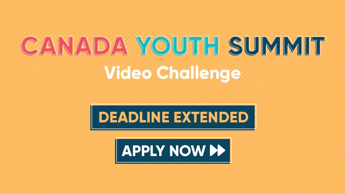 JustinTrudeau's tweet photo. We’ve extended the deadline! You now have until April 18 to enter the Video Challenge for a chance to join us at #YouthSummit2019. Tell us why you’re #InspiredToServe your community in a video &amp; submit it here: https://t.co/KL0Ajmm9xn https://t.co/39VpXcX2VM