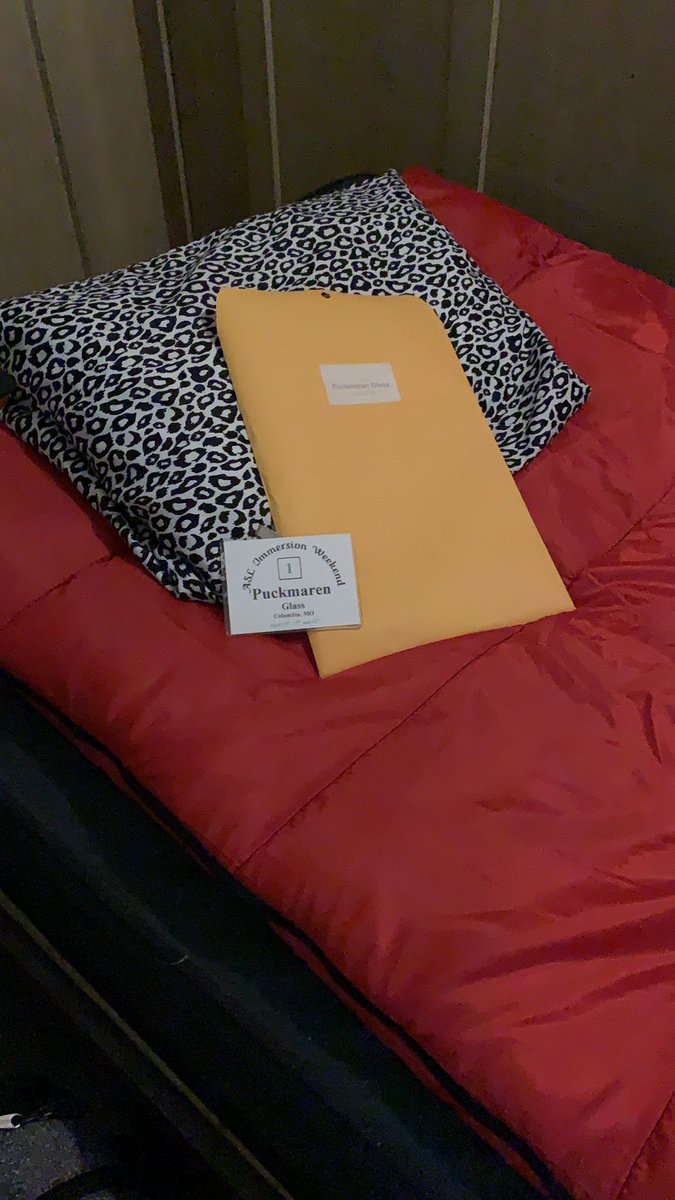 sometimes growth looks like sleeping in a cabin and unable to use your voice.  #growth #aslweekend