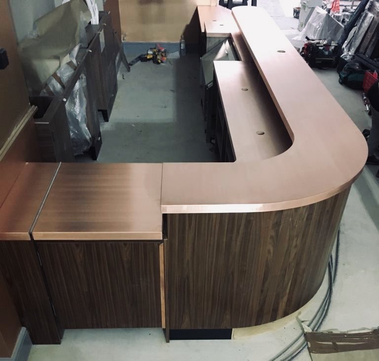 mpmengineering's tweet image. Some #copper #bar #worktops fitted today in #Bromley @picturehouses #cinema for their concession stand, we also delivered the full #confectionery bar tops which are being #fitted at a later date, a nice #artdeco #cinema soon to re open