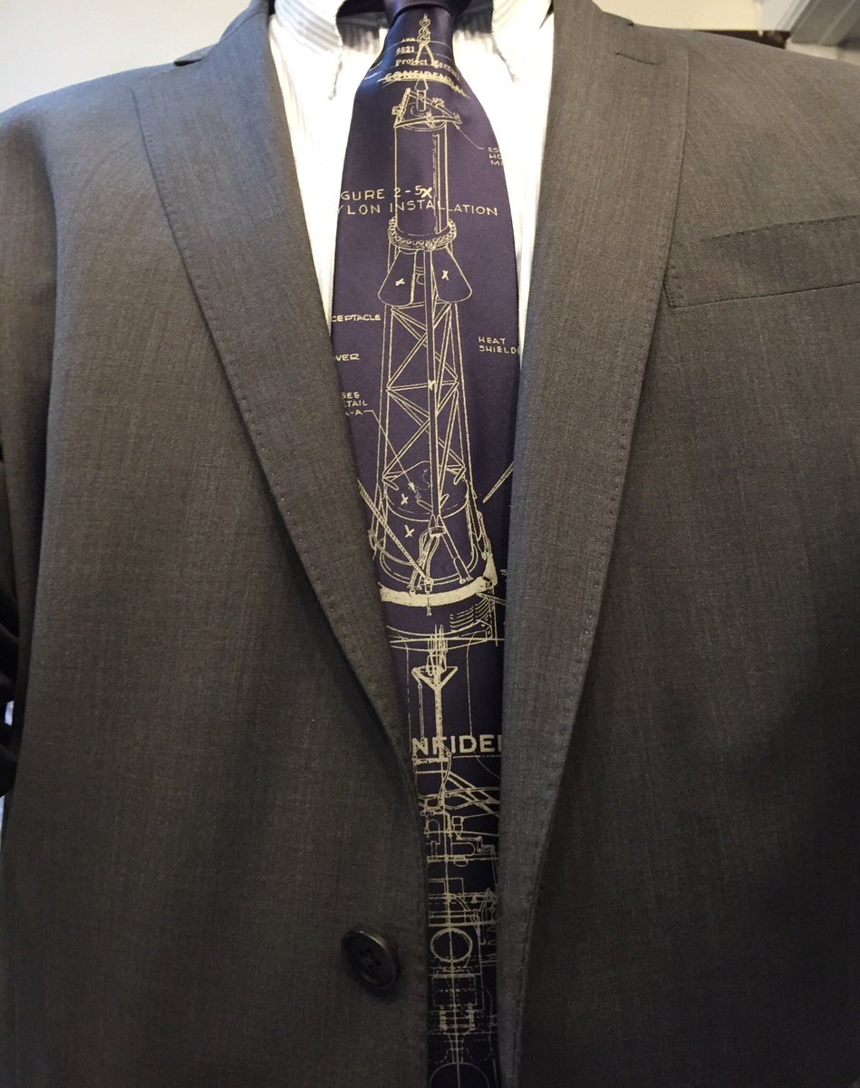 I passed my PhD defense today!

Mostly thanks to my Project Mercury necktie I’m sure...

#PhDone