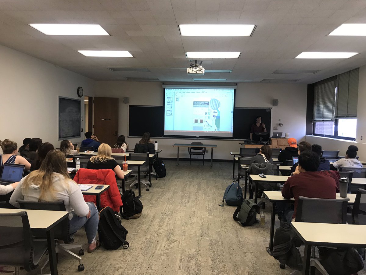 sustainstem's tweet photo. Thanks to Caitlin McDonough, Sarah Bratt, Ethan Stanifer and Alia Thompson for the tips and advice to the SUSTAIN scholars on what makes a good poster @sustainstem @SyracuseU https://t.co/kI5t8sRRh0