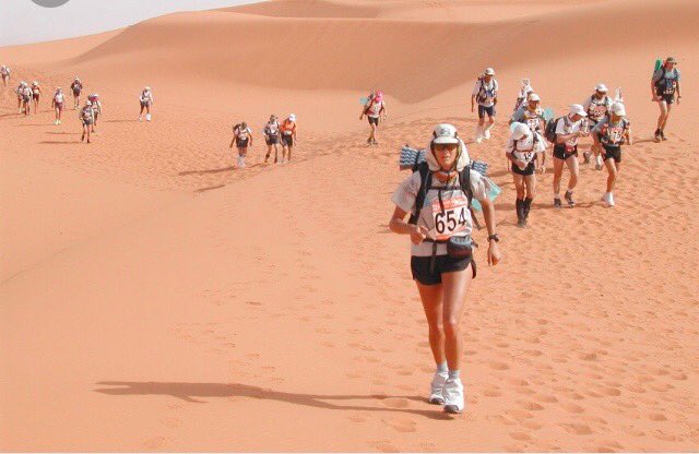 🇲🇦#Maroc 34ème édition #MarathondesSables : félicitations à @RachidElMorabity qui a décroché son 7ème titre s'imposant en  maître incontesté de la compétition. L'indéboulonnable athlète marocain remporte, son 7ème titre en 18h31min24sec.