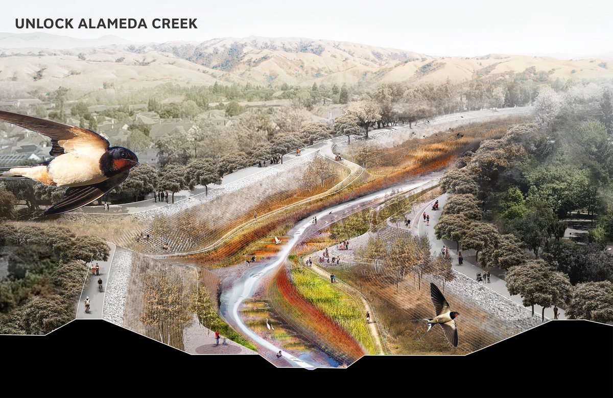 scape_studio's tweet photo. Congrats to the SCAPE team for winning @ASLA_NY Honor Awards for Public Sediment for Alameda Creek and First Avenue Water Plaza and a Merit Award for Madison Avenue Plaza! https://t.co/GtSuzTishf