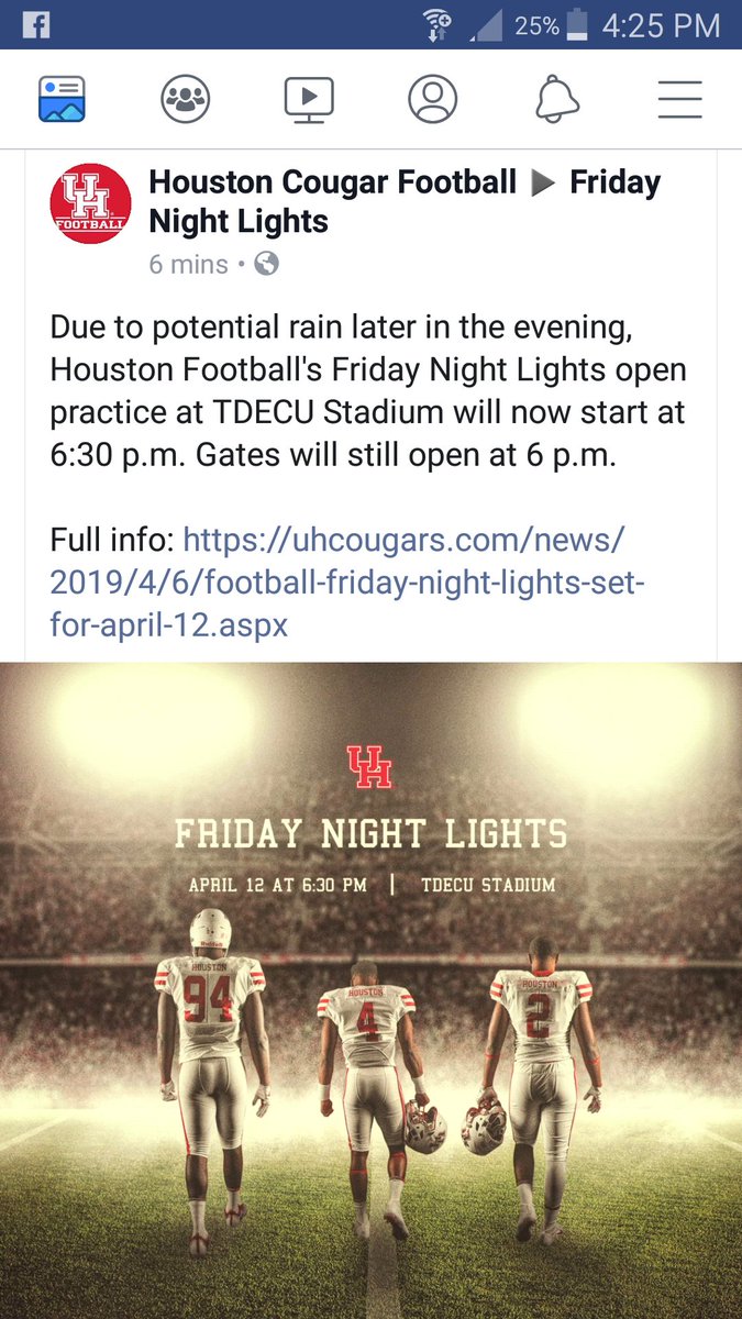 UHPride's tweet photo. Friday Night Lights now starting at 6:30 https://t.co/jn0IM18OKC