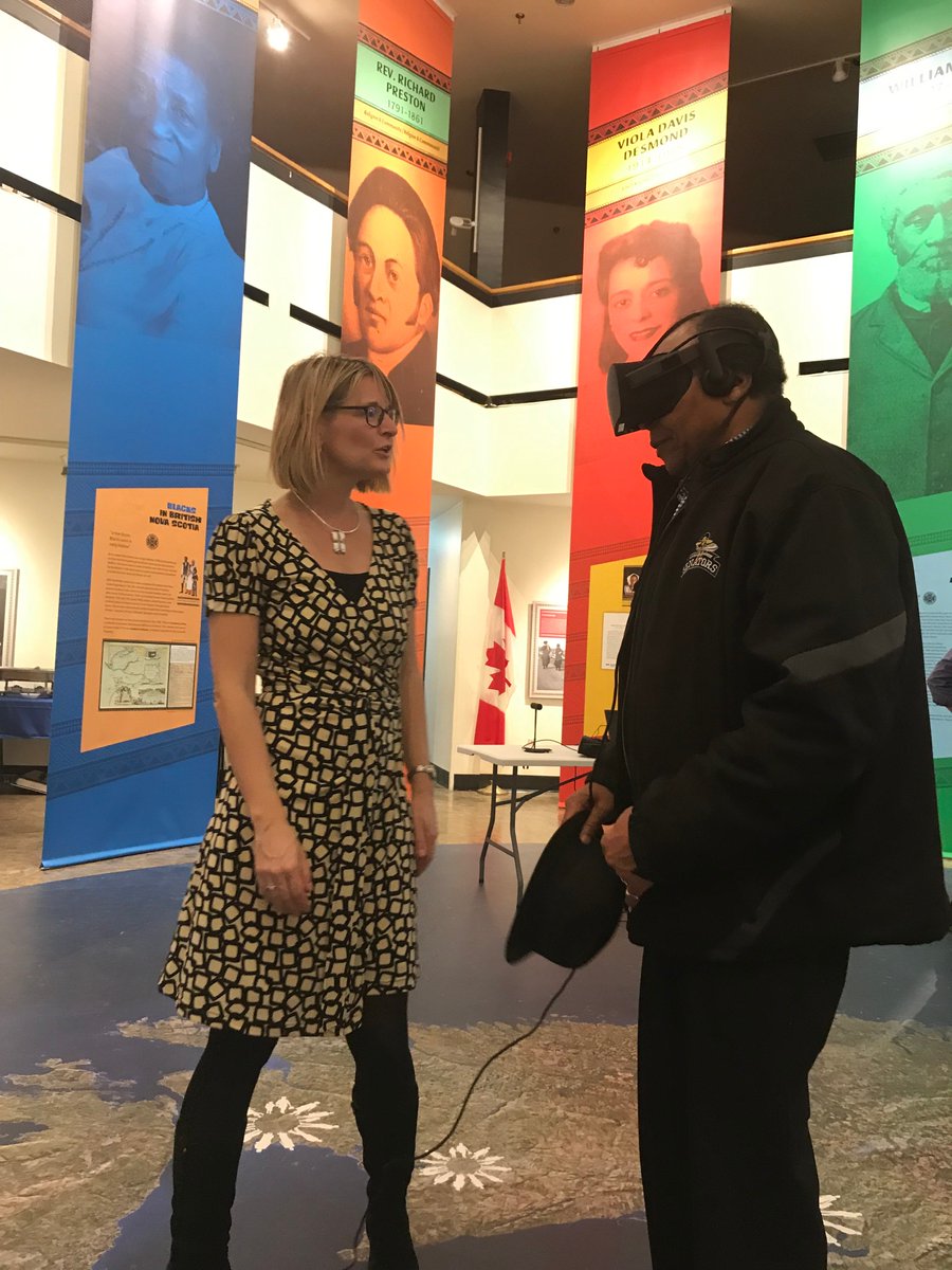 projectDOHR's tweet photo. Thank you again to the community members who attended the DOHR project launch this evening at the Black Cultural Centre. It was a pleasure to hear your questions and feedback about the VR oral histories and the curriculum 📸 ● Gerry Morrison https://t.co/jMR5FpMqEz
