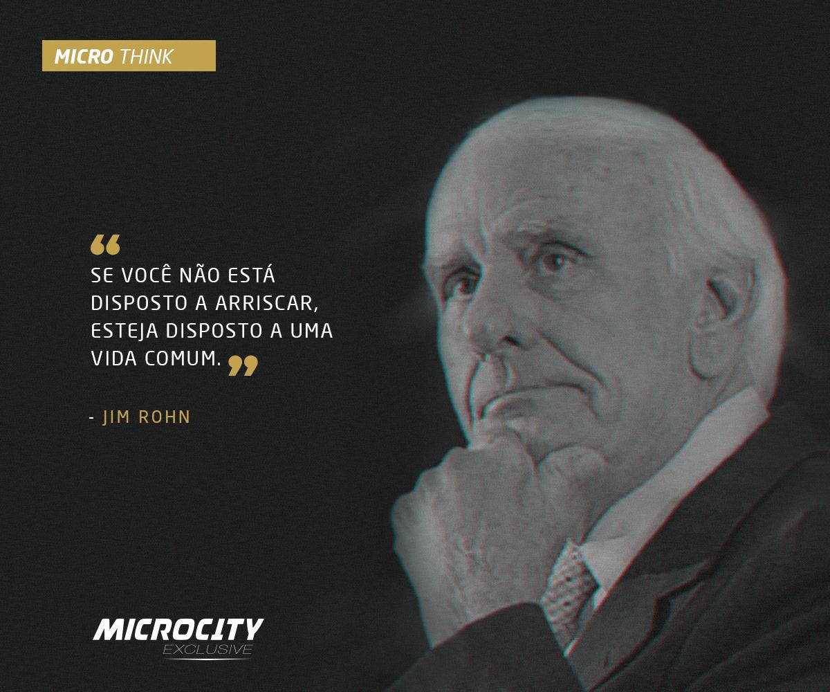 MicrocityIT's tweet photo. Por mais assustador que possa ser, tomar decisões arriscadas é necessário, pois são elas que nos fazem caminhar em nossa trajetória. Para quem busca o sucesso, é importante seguir sua intuição e correr riscos de vez em quando! #Microthink #JimRohn https://t.co/93KfvZ7LVq