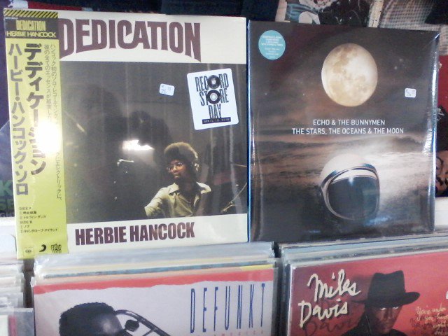 Happy Birthday to Herbie Hancock & Will Sergeant of Echo & The Bunnymen 