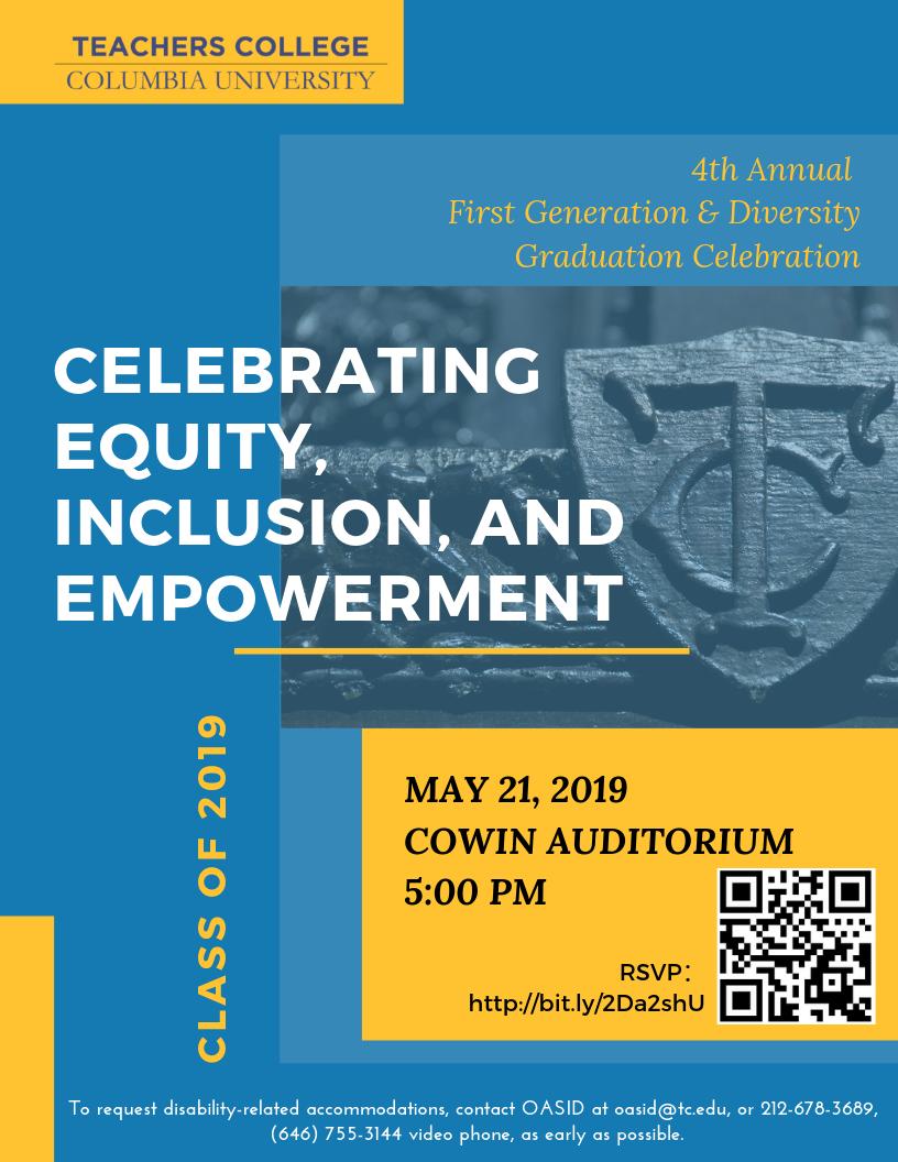 cls_tc's tweet photo. CLS is also hosting 3 other events this semester: Hurricane María: El Pueblo Unido, Will Never Be Defeated!, The 16th Annual EnVisions Conference, and The First Generation and Diversity Graduation Celebration at @TeachersCollege. Please see the flyers below for more info! https://t.co/sZ37NARUM3