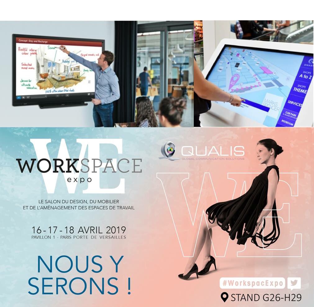 QualisSAS's tweet photo. J-4 Retrouvez-nous avec nos partenaires au salon #Workspace dédié au #mobilier, au #design, et à l’aménagement des espaces de travail ! #GroupeQualis sera présent les 16, 17 et 18 avril Portes de Versailles à
#Paris ! #IDEMAC https://t.co/CblgJGzL5l