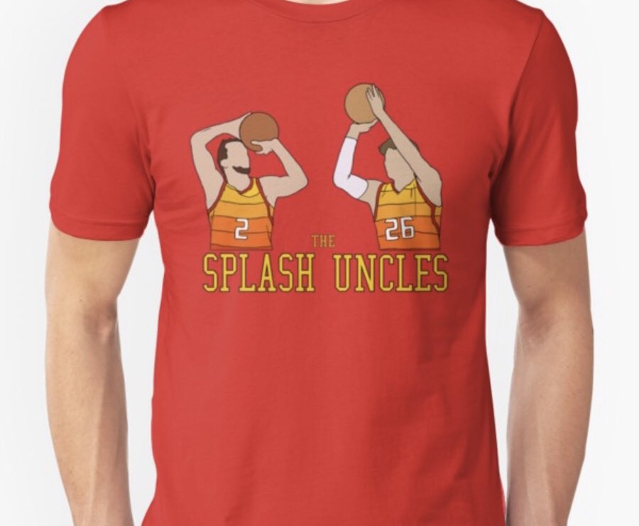 JazzNationNews's tweet photo. Its #NBAPlayoffs time #JazzNation 
time to gear up. This #SplashUncles shirt now available online 🔥
U wear this to game &amp; guarantee U will have people asking “were did you get that? I want that shirt”😎
LINK  👉 https://t.co/BNroyK4Kps

#UtahJazz #TakeNote #NBA
#TeamIsEverything https://t.co/01Zwfp6Agb