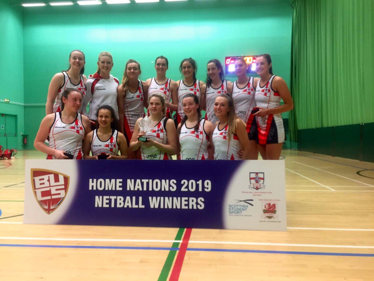 NETBALL | Congratulations to our England Uni team who beat both Wales and Scotland! 39-28 and 56-10 respectively. Impressive run from the newly formed squad and a brilliant start to Home Nations 2019! 👏🏼