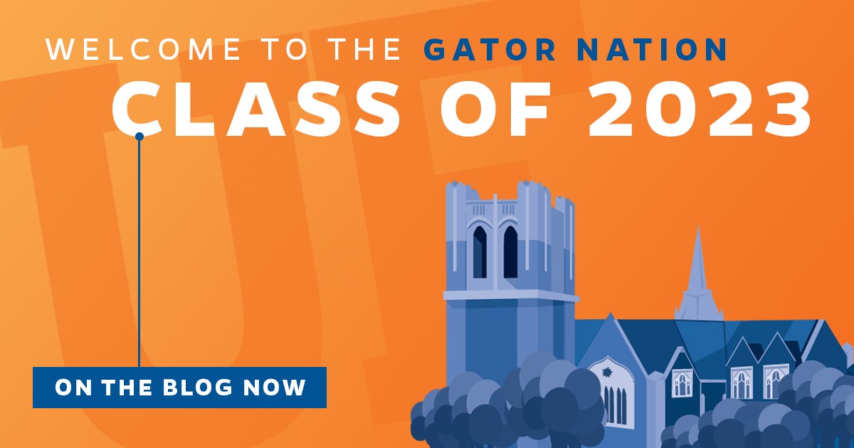 UFAdmissions's tweet photo. We're a little less than a month away from officially having #UF23! This year's class was the highest achieving we've had thus far and we can't wait to see what they bring to @UF ! #GoGators 🐊🎓

Read more about our incoming class on this week's blog: https://t.co/F4leiQuiIp https://t.co/gyYWAsfJkj