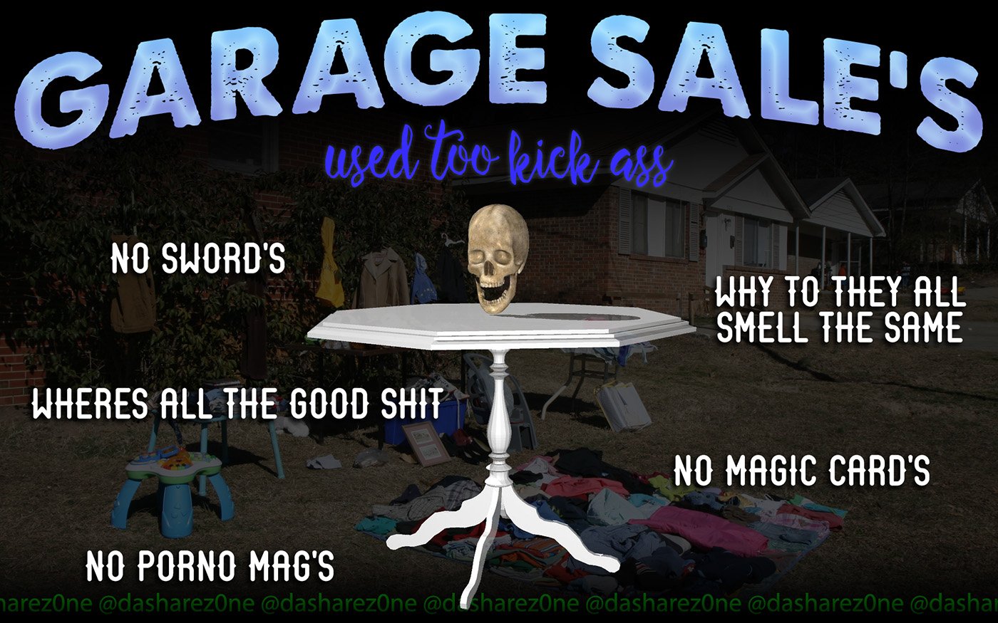 GARGE SALES SUCK NOW RETWETT IF TRUE (ITS TRUE) - https://t.co/Qtp3PuUDXE ADMIN