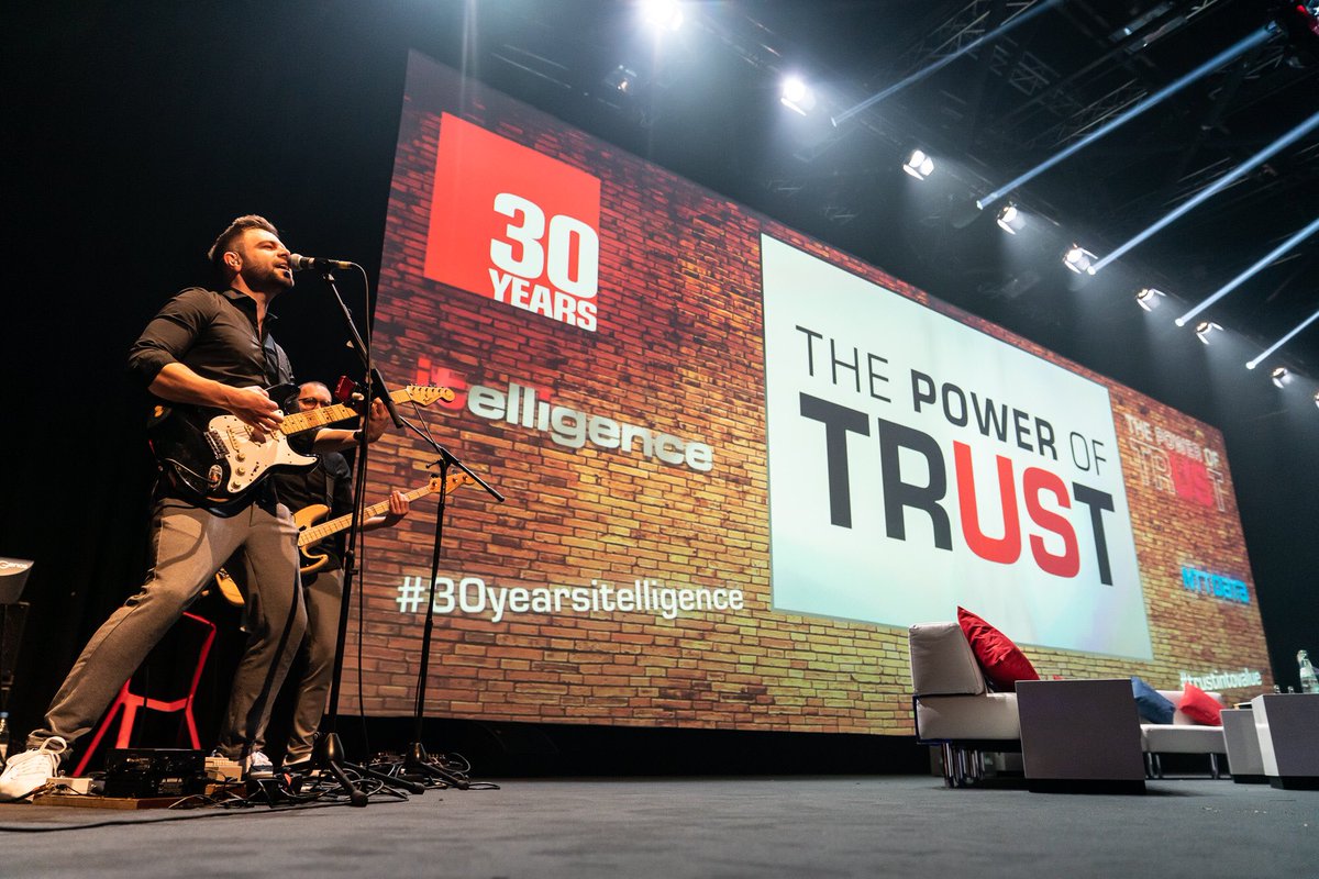 NDBS_Global's tweet photo. The day event is over. Herbert Vogel took us back at how #itelligence was founded. In #30yearsitelligence a main source of success has always been our company culture. Norbert Rotter motivated the crowd with his vision for the future! We are looking forward to an awesome party. https://t.co/kAwspJAgnc