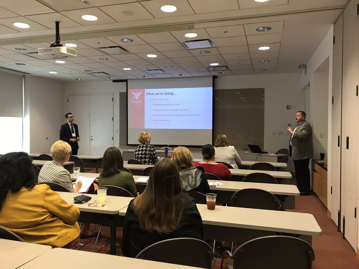 Waiting for a musical number during this presentation 🕺 “We’ve Got Magic To Do: Alumni Engagement, Affinity and Culture Inside the Arts” #caseindiana