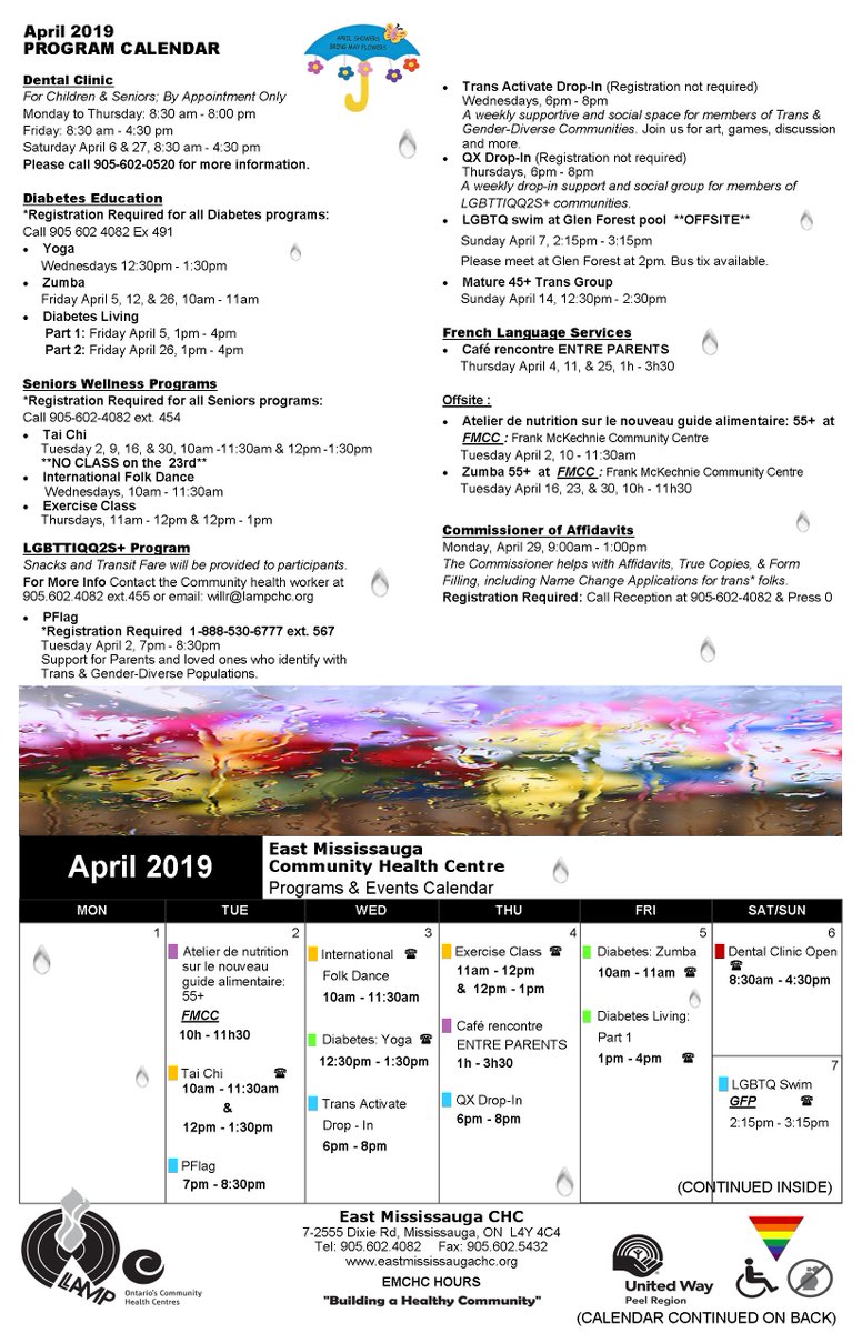 EastMissCHC's tweet photo. Please see attached for the April Program Calendar!

#Aprilprogramming #EMCHC #EMCHCProgramming https://t.co/hf98y43X4n