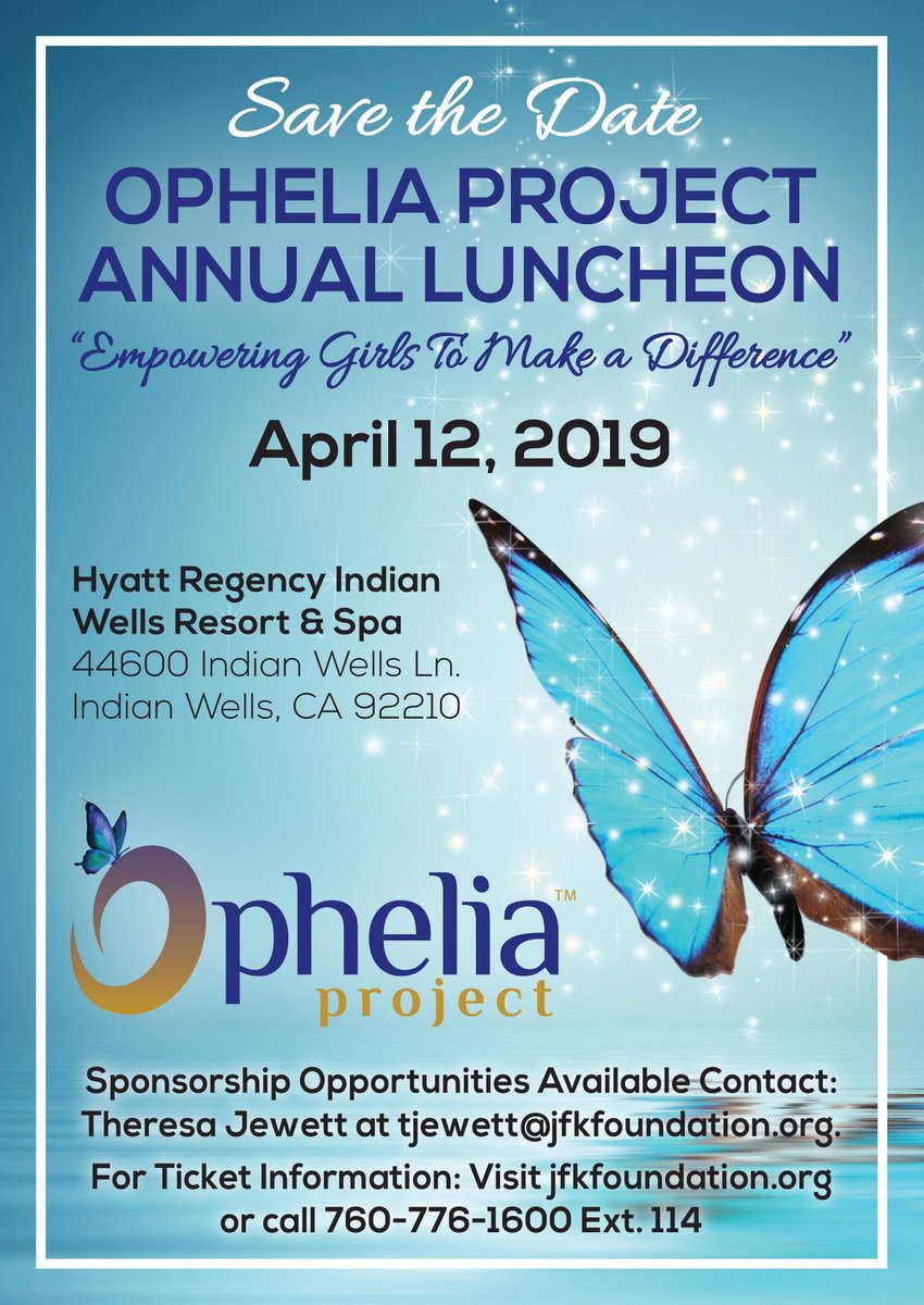 TheShadowHills's tweet photo. Ophelia Project 2019 Annual Luncheon & Scholarship Reception. #OpheliaProject #knightsdoitright https://t.co/R9H97raTxa