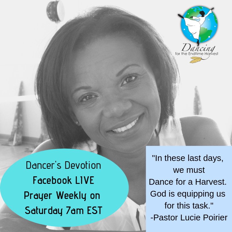 dancingharvest's tweet photo. ❗️ How can we pray for you, Dancer? 🙏 
7am EST Saturday FB LIVE #prayer #JesusIsLord #dancersdevotion #worship #adoracion #orar #DanceMinistry #DancePastor #authorsofinstagram #DanceForAHarvest #WorshipInSpiritAndInTruth
#OneWayJesus https://t.co/3v7FZM9pC4