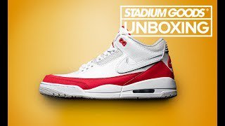 slapsideradio's tweet photo. (Air Jordan 3 "Tinker Air Max 1/University Red" | Stadium Goods Unboxing) - https://t.co/D0bQYKjOQD #AirJordan #AirJordan3 #AirMax #AirMax1 #Jordan3 #NewYorkCity #Nike #Sneakers #StadiumGoods #TinkerHatfield https://t.co/7UWz4OBgN4