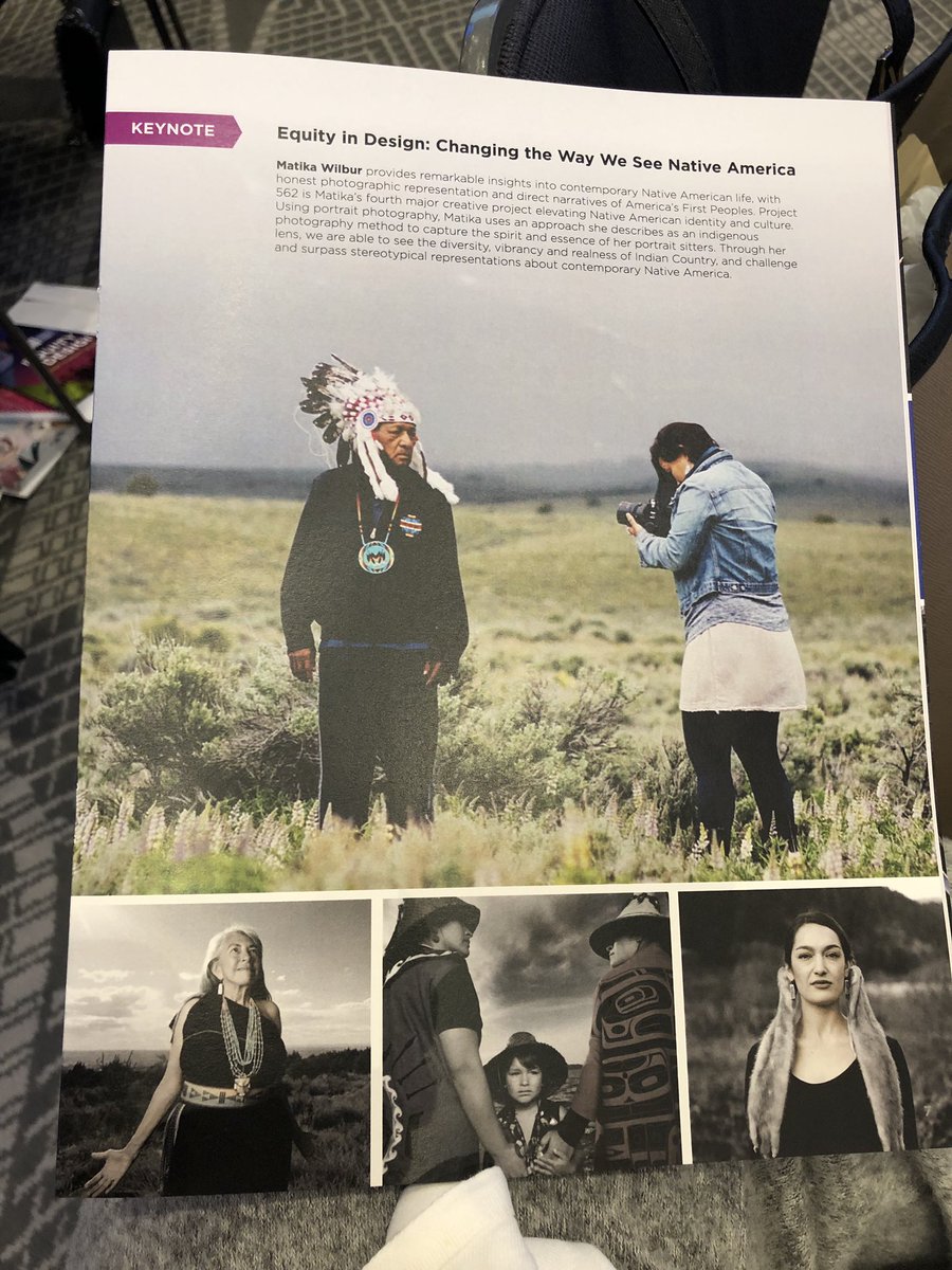 HabonDaud's tweet photo. .@WomensFndnMN thank you for inviting Matika and giving us the opportunity to learn from her.
Matika Wilbur is a leader working to change the narrative about Native Americans; reclaiming Native cultures truth.βπΏ
I am on Indigenous land.
#EquitySummit19
#WomenEmpowerment https://t.co/PLR3uEFSjm