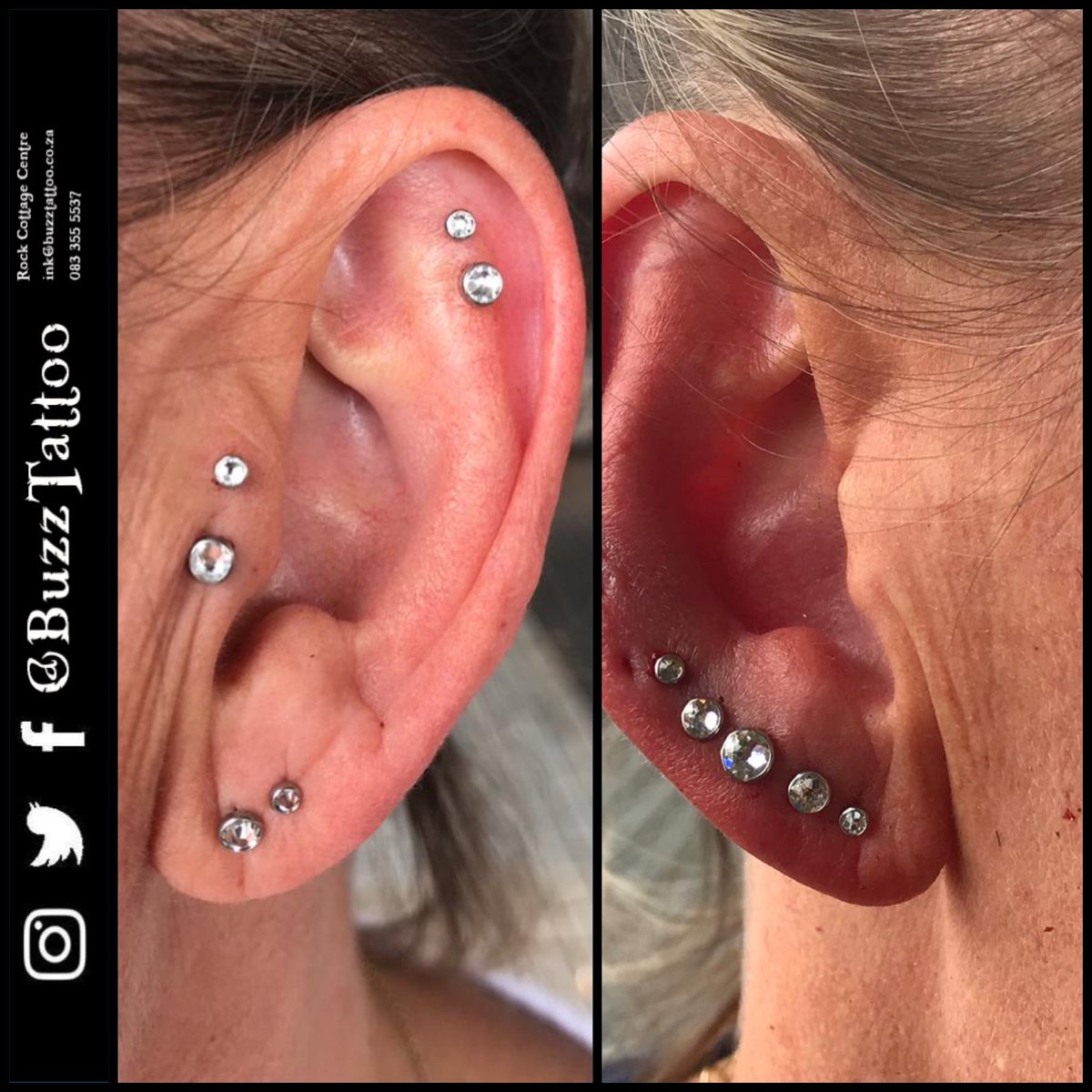 BuzzTattoo's tweet photo. Piercings by Dwane #buzzinc #buzztattoo #piercing https://t.co/NjywUfQqcE