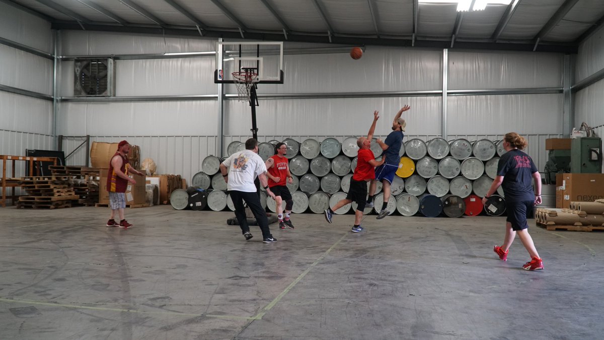 Polyvance's tweet photo. We had our annual basketball today. It was a fun game. Congratulations to the B team - Kurt, Tuno, Micah, Mayes, and Sierra for winning 52 to 33!
#polyvance #FridayFun https://t.co/RtK8AL19qK