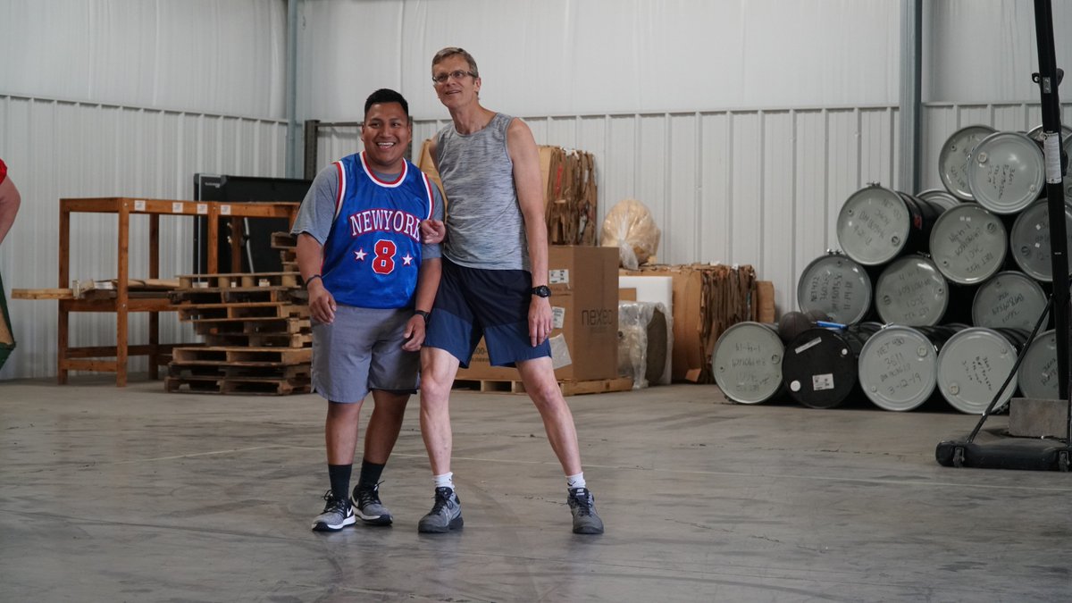 Polyvance's tweet photo. We had our annual basketball today. It was a fun game. Congratulations to the B team - Kurt, Tuno, Micah, Mayes, and Sierra for winning 52 to 33!
#polyvance #FridayFun https://t.co/RtK8AL19qK
