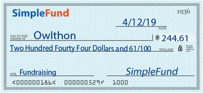 getsimplefund's tweet photo. Congrats to @OwlThonFAU on a great job fundraising using the SimpleFund mobile app. Check is on the way!
#fundraising #showmethemoney https://t.co/IiHGUxROsP