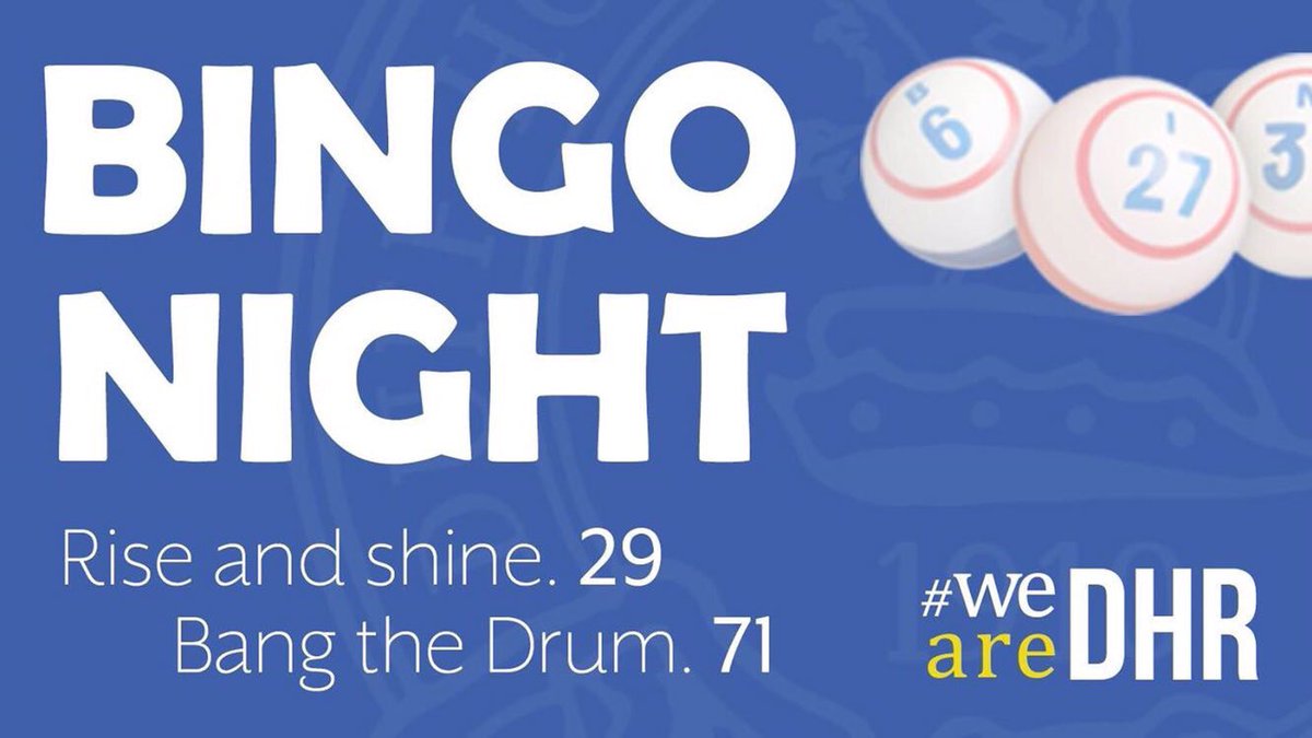 duffhouseroyal's tweet photo. Bingo tomorrow night! - Expecting a good turn out and payout. Over 70 at the last night #bingo #duffhouseroyal #wearedhr https://t.co/6xxMoIicNw
