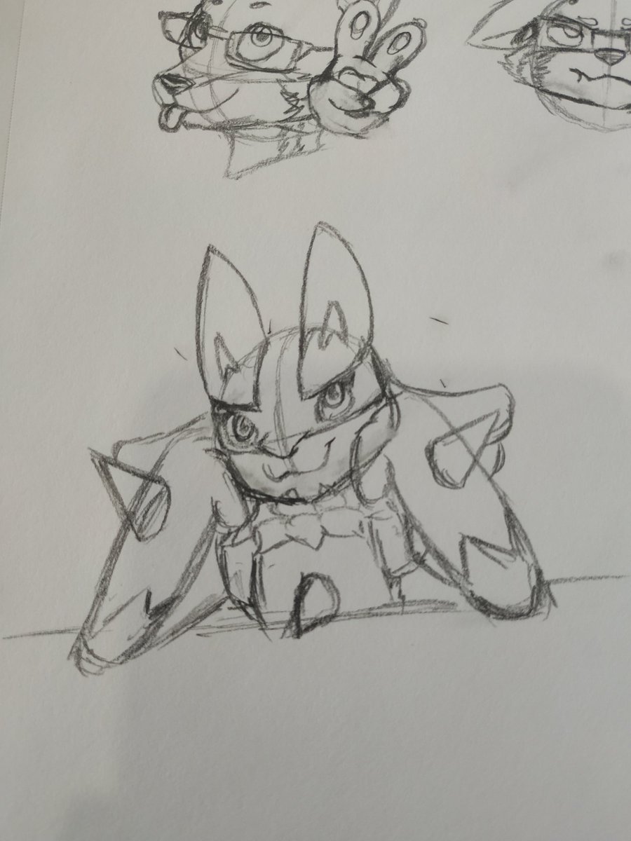 tinyproto's tweet photo. I made a bunch of sketches today :0
#furry #anthri #sketch #myart #furryart #fanart #robot #pokemon #drawing https://t.co/ZOM0HsRKds